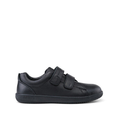 Bobux Kid+ Black School Leather Shoe Venture  Trainer